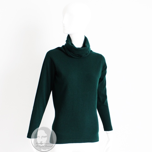 Bonnie Cashin Funnel Neck Sweater Cashmere Pullover Saks 5th Ave Rare Vintage - Picture 7 of 14